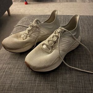 New Balance White Running Shoes